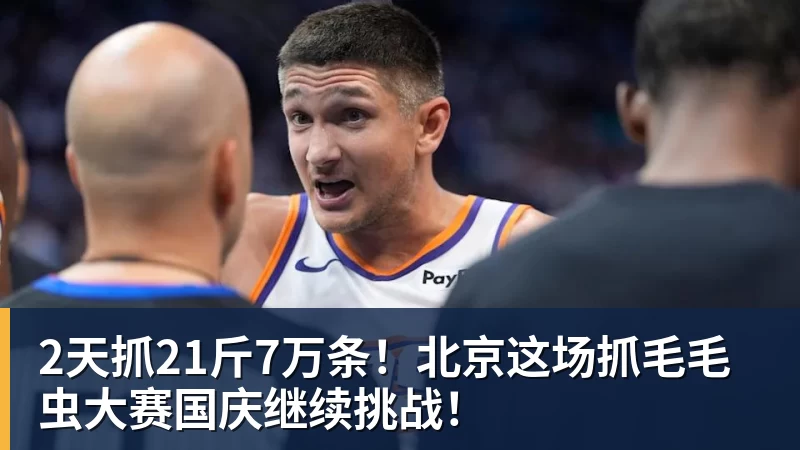 2天抓21斤7万条!北京这场抓毛毛虫大赛国庆继续挑战!